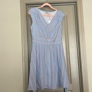 Vineyard Vines Blue & Red Dress, NWT, size 8